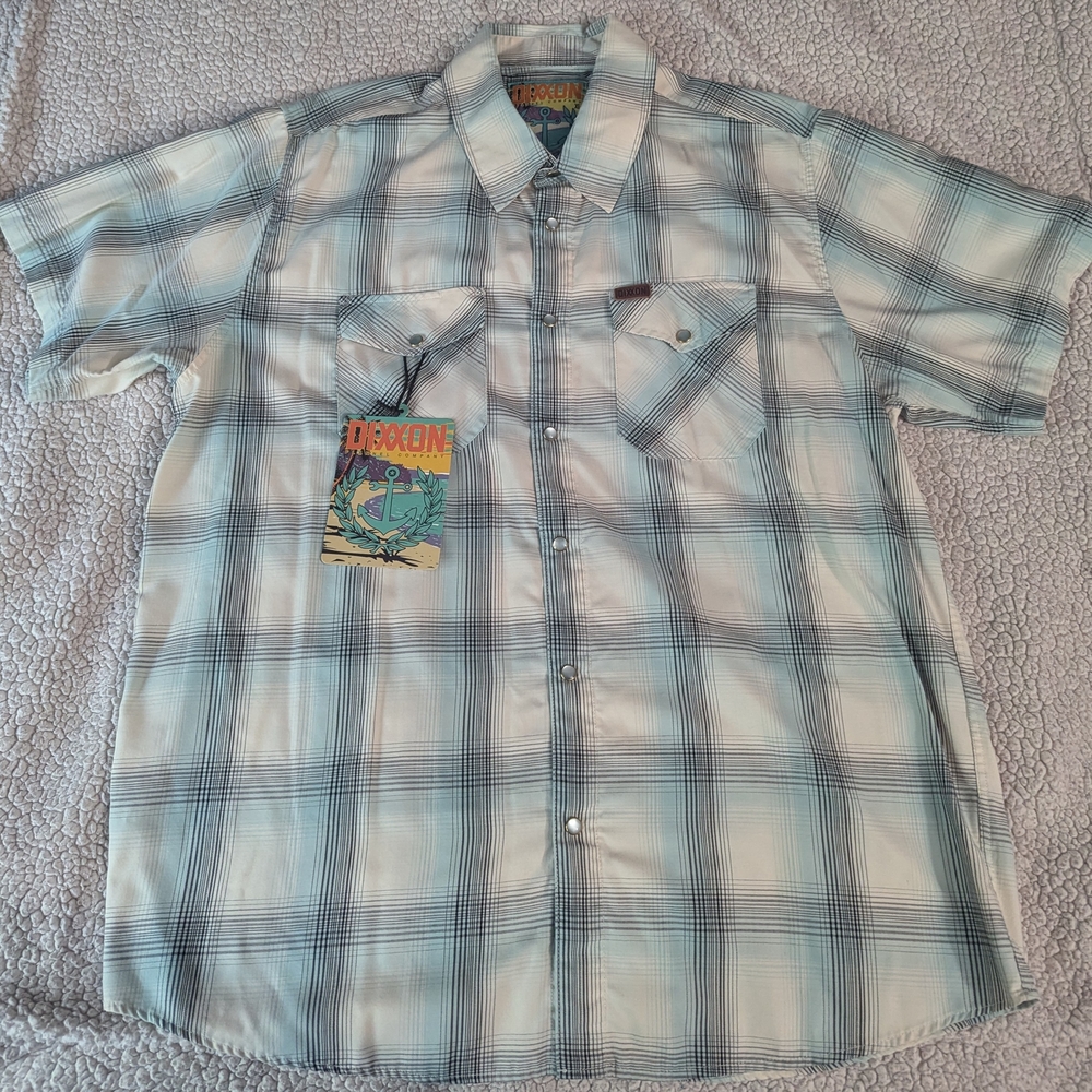Dixxon Men's XL "Cauraco" s/s bamboo shirt